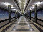 The Tashkent Metro's spectacularly unique Cosmonauts Station.