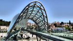 The Bridge of Freedom in Tbilisi, Georgia. Photo credit: Martin Klimenta