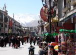 Barkhor Market in Lhasa, Tibet. Photo credit: Julia Rindlaub