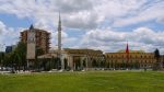 Tirana's Skanderbeg Square.