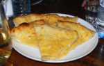 Georgia Ajarian style Khachapuri cheese bread