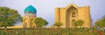 Turkistan’s UNESCO-listed Mausoleum of Khoja Akhmed Yasavi. Photo credit: Jens Frank