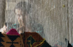 Girls weaving carpet from the wool in a village near Shahrisabz, Uzbekistan. Photo credit: Abdu Samadov