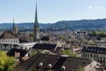 Church spires above Zurich, Switzerland. Photo credit: Andrea Peto