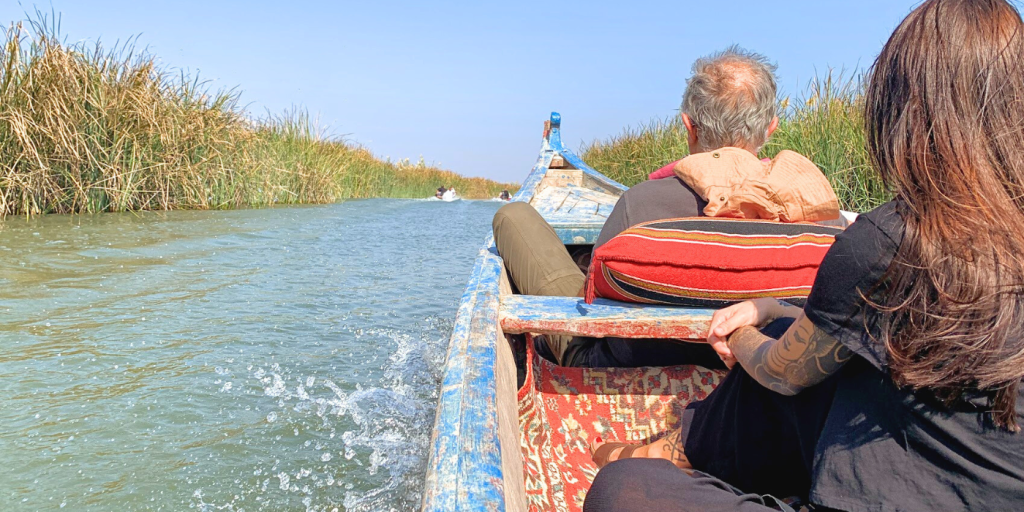 Mesopotamian Marshes in Iraq with MIR